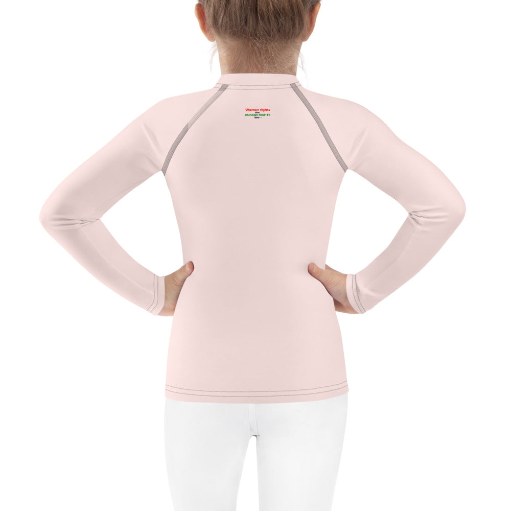 WOMEN RIGHTS ARE HUMAN RIGHTS TOO - Kids Rash Guard