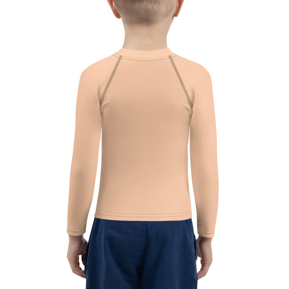 REAL MAN DO YOGA - Kids Rash Guard