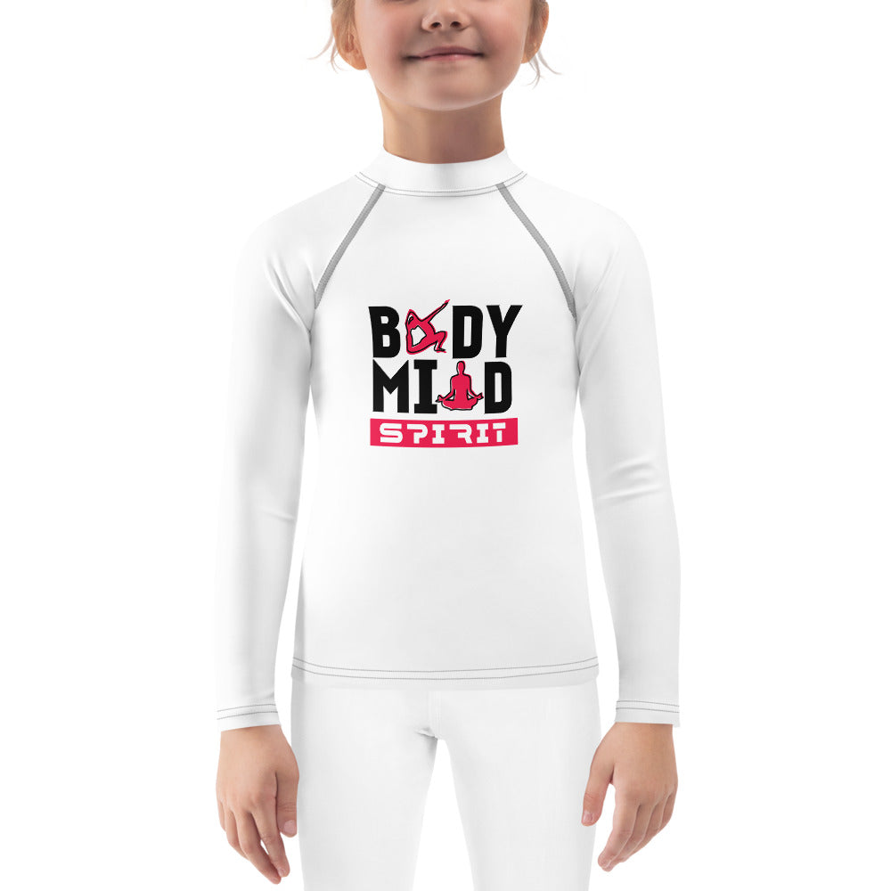 BODY MIND SPIRIT - Kids Rash Guard