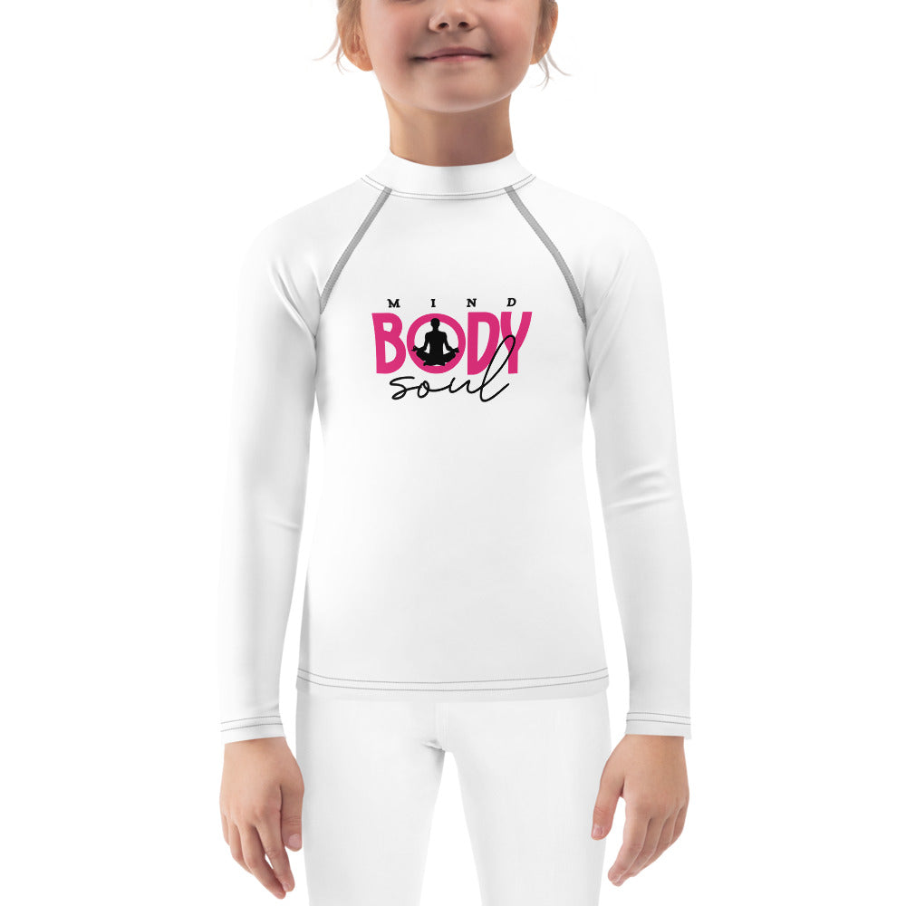 MIND BODY SOUL - Kids Rash Guard