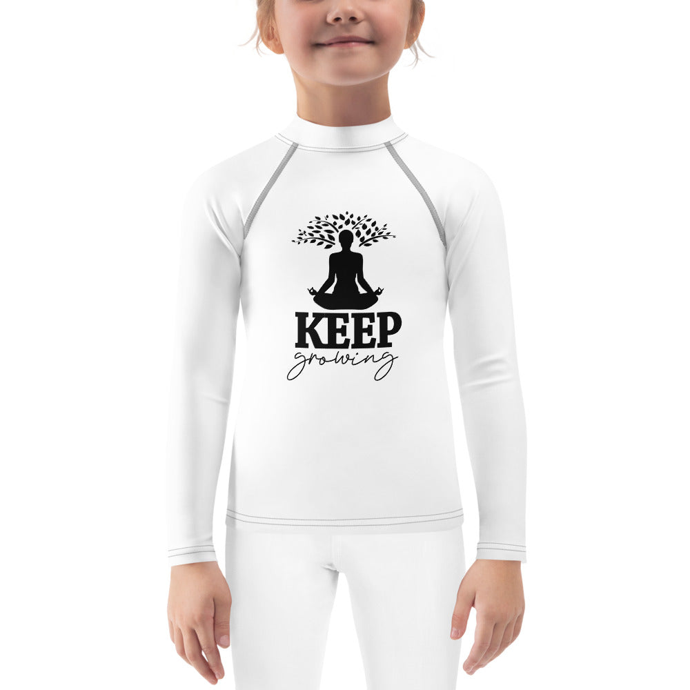 KEEP GROWING - Kids Rash Guard