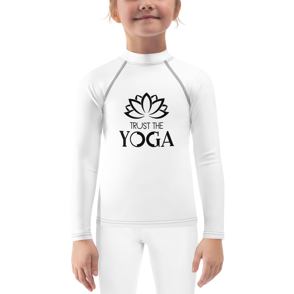 TRUST THE YOGA - Kids Rash Guard