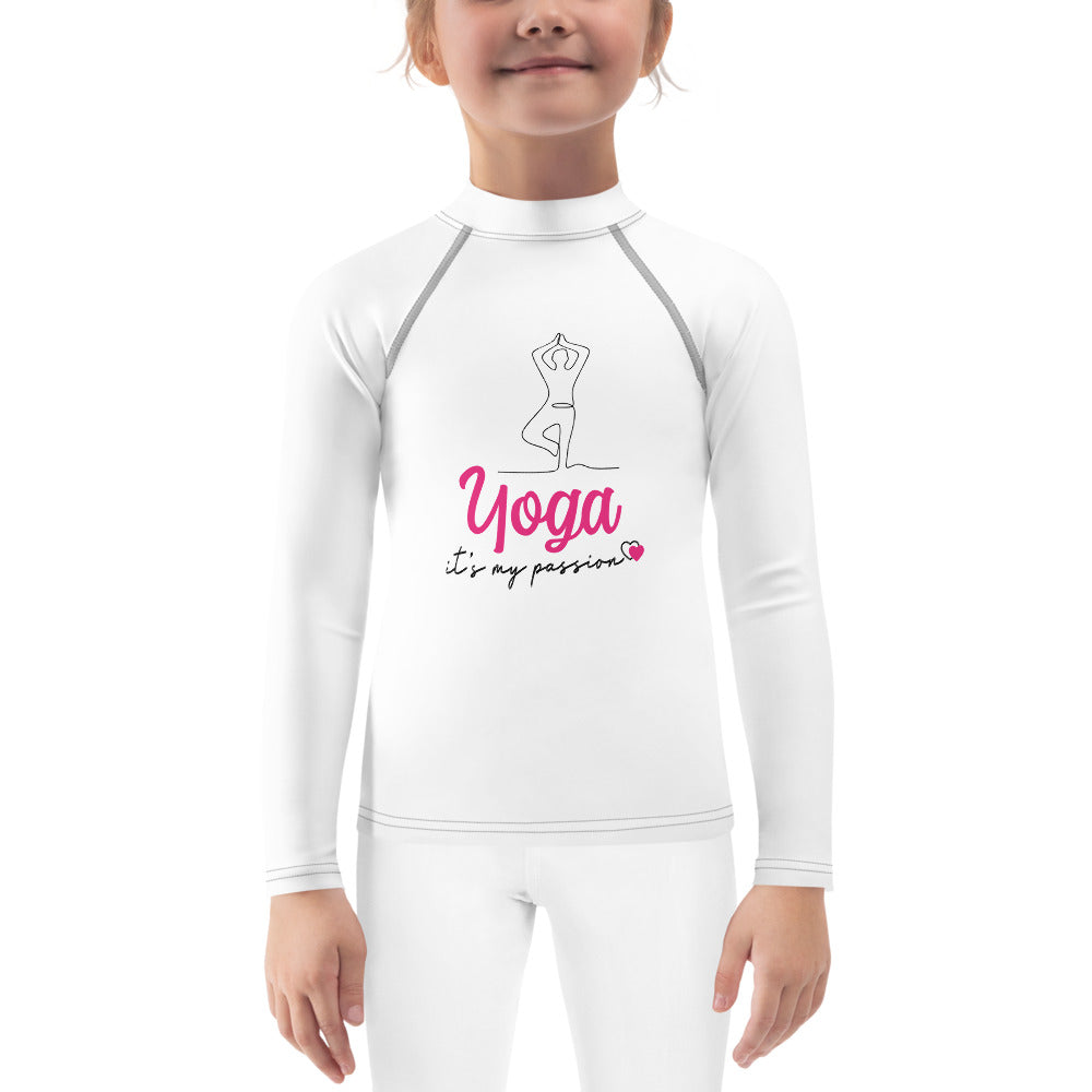 YOGA IT'S MY PASSION - Kids Rash Guard