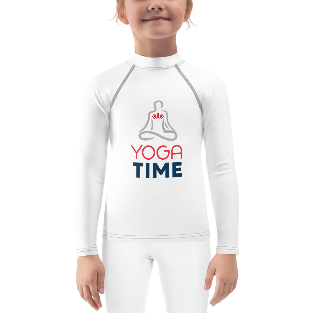 YOGA TIME - Kids Rash Guard