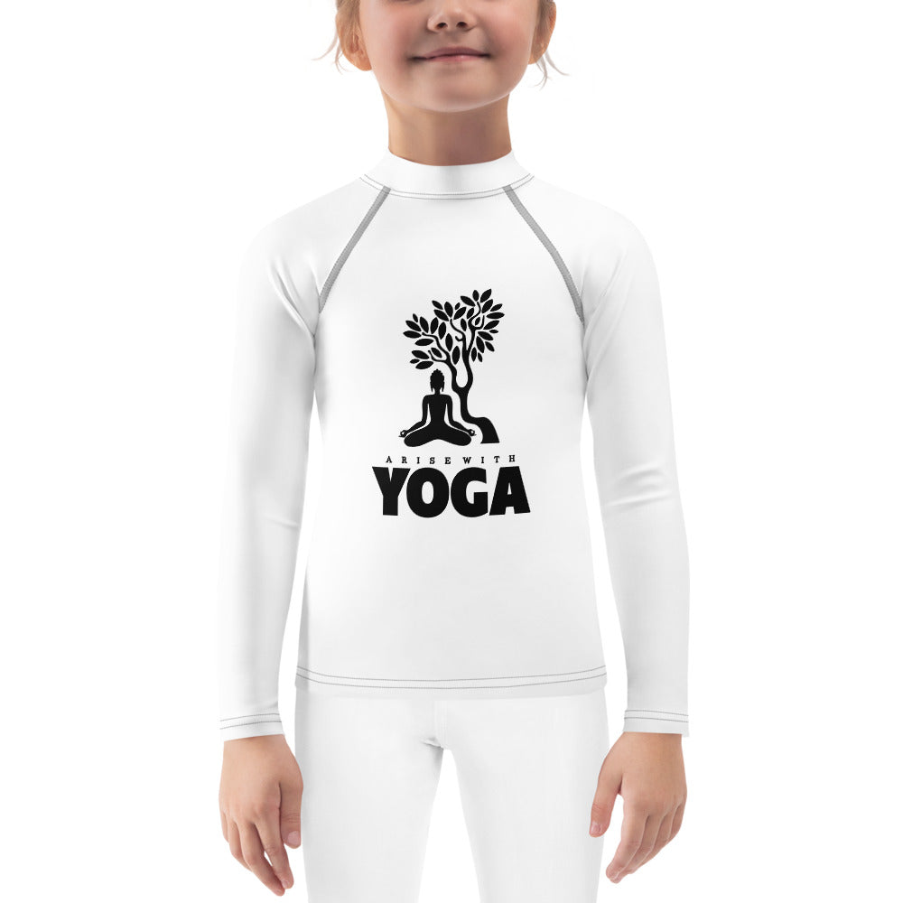 ARISE WITH YOGA - Kids Rash Guard