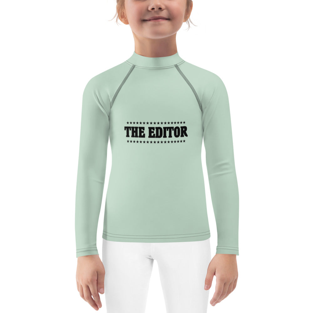 THE EDITOR - Kids Rash Guard