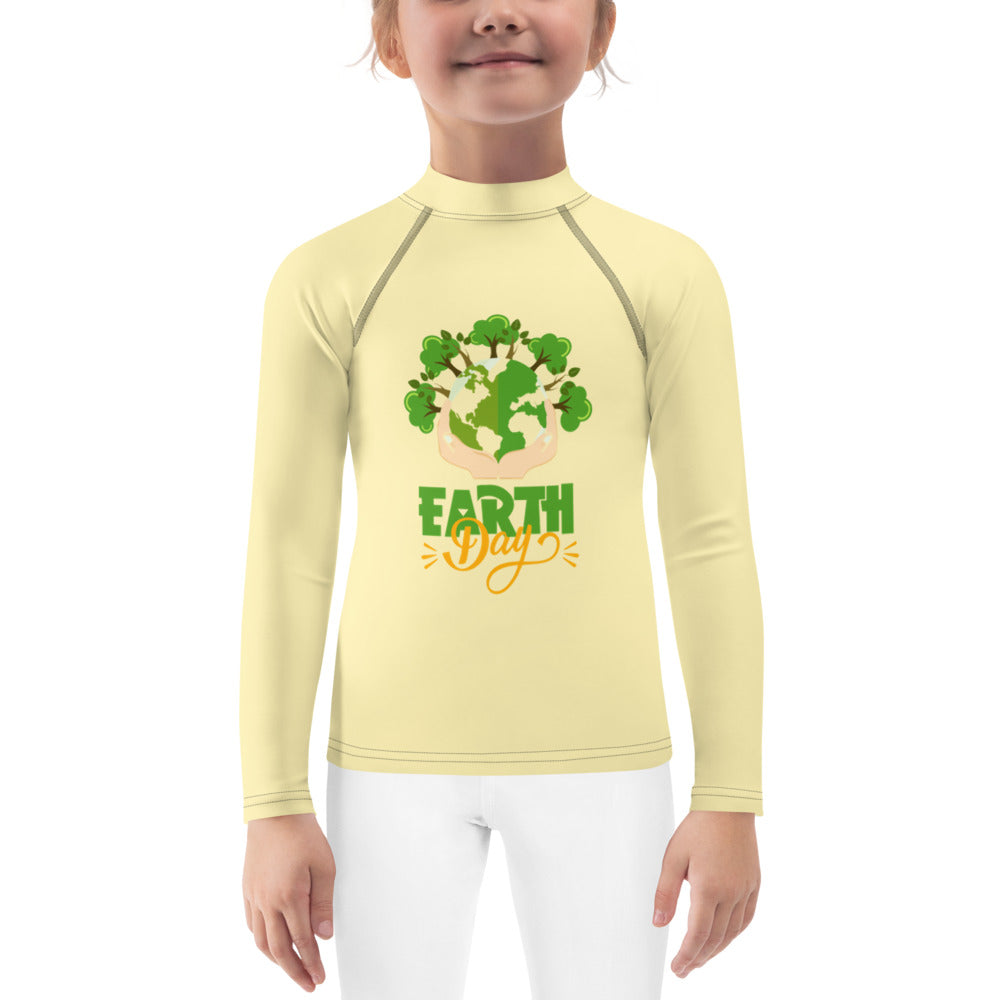 EARTH DAY - Kids Rash Guard