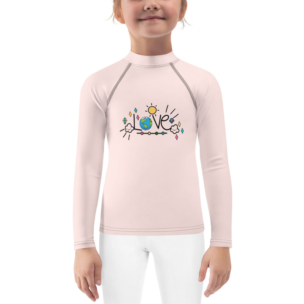 LOVE EARTH - Kids Rash Guard