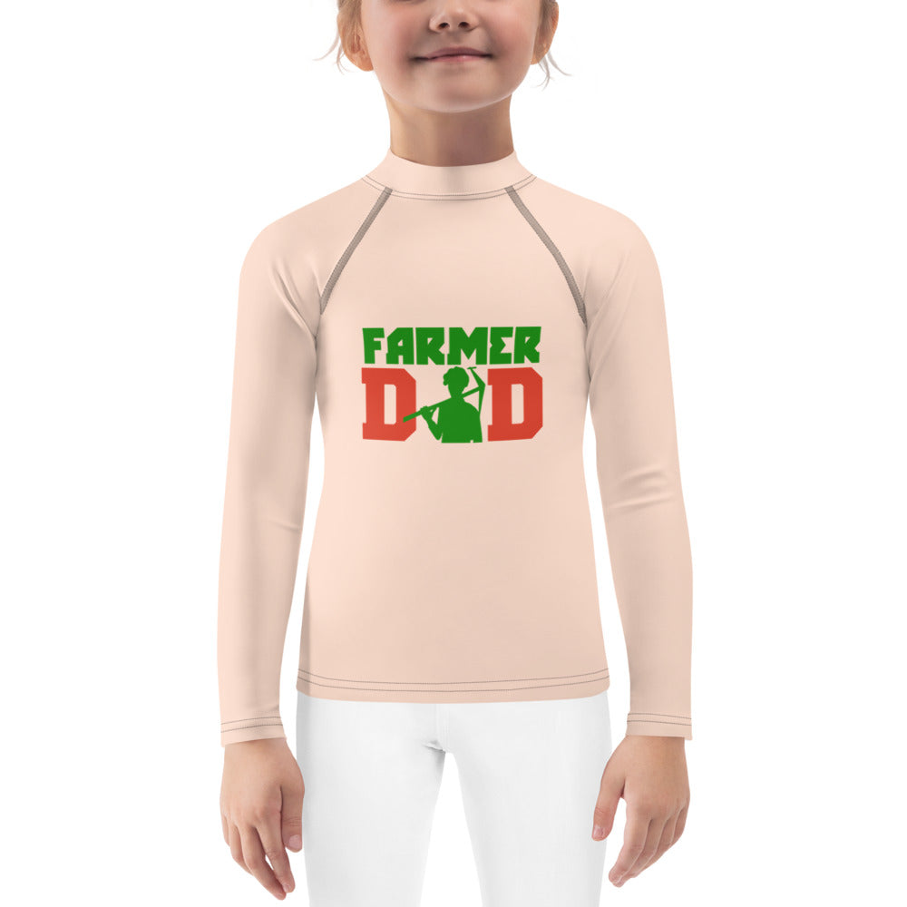 FARMER DAD - Kids Rash Guard