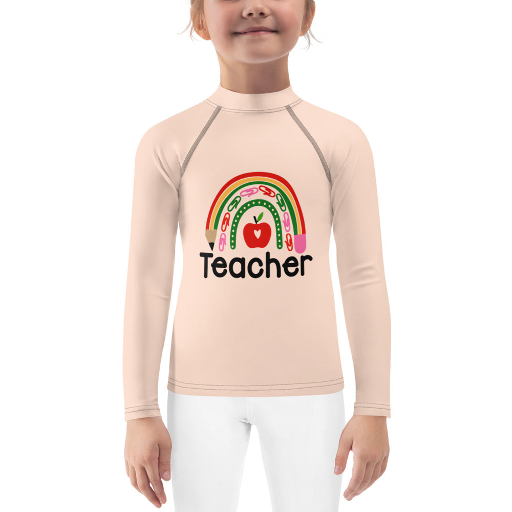 TEACHER - Kids Rash Guard