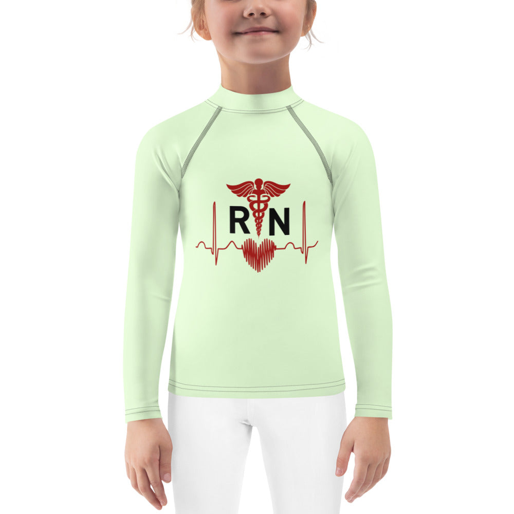 REGISTER NURSE - Kids Rash Guard