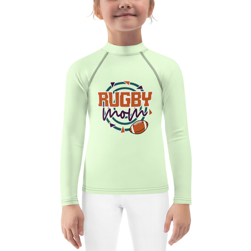 RUGBY MOM - Kids Rash Guard