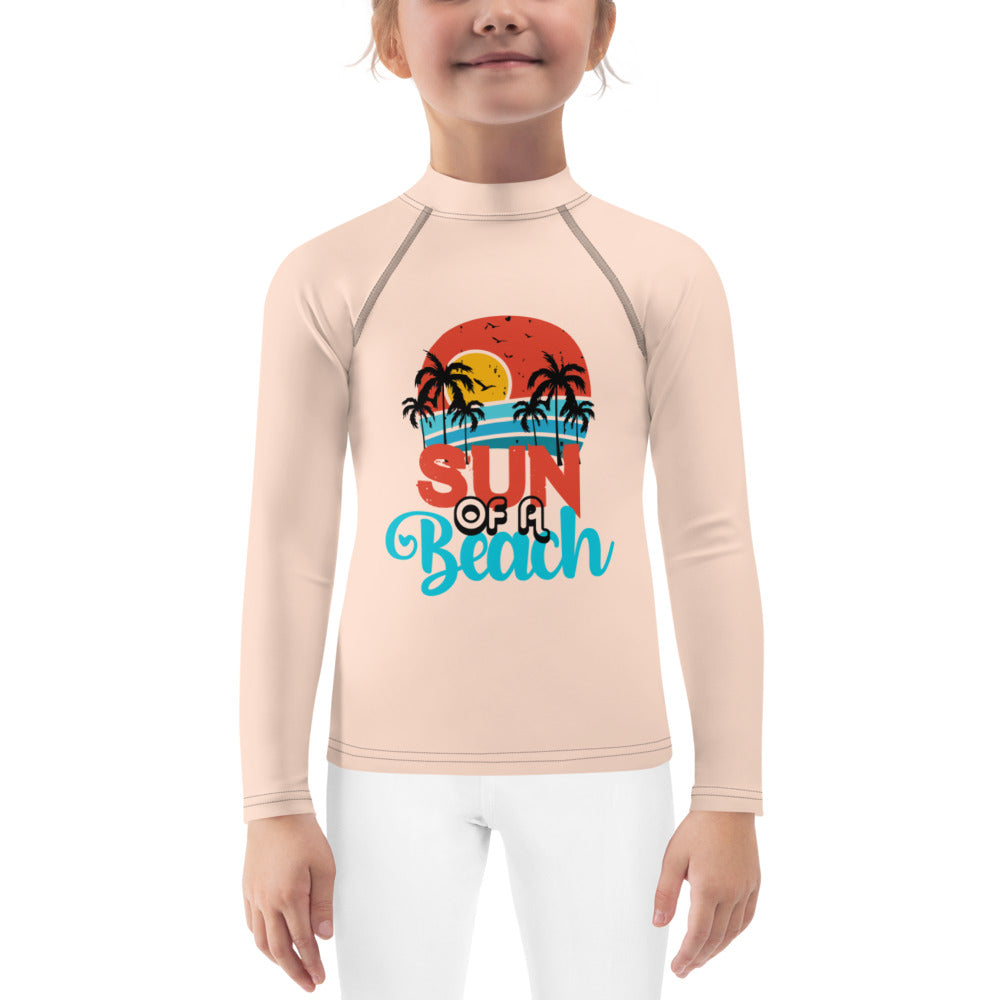 SUN OF A BEACH - Kids Rash Guard