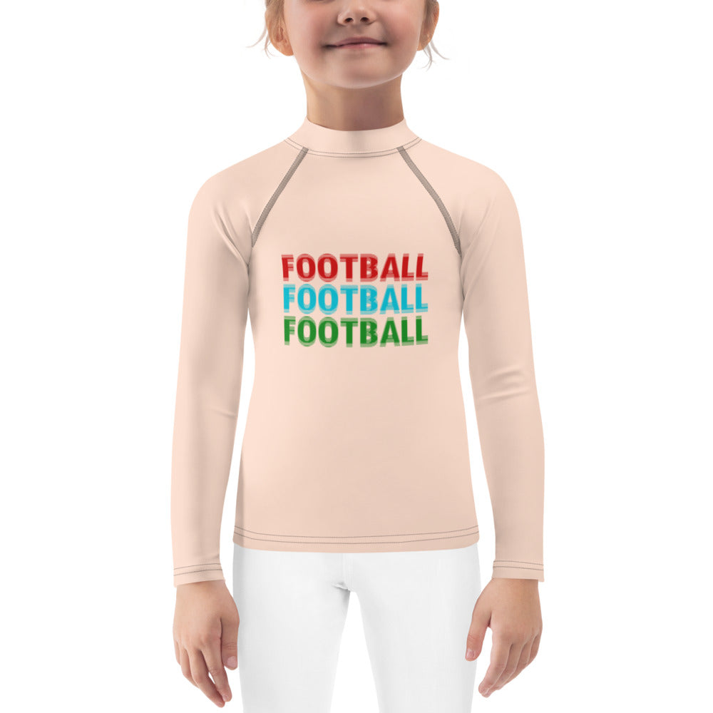 FOOTBALL - Kids Rash Guard