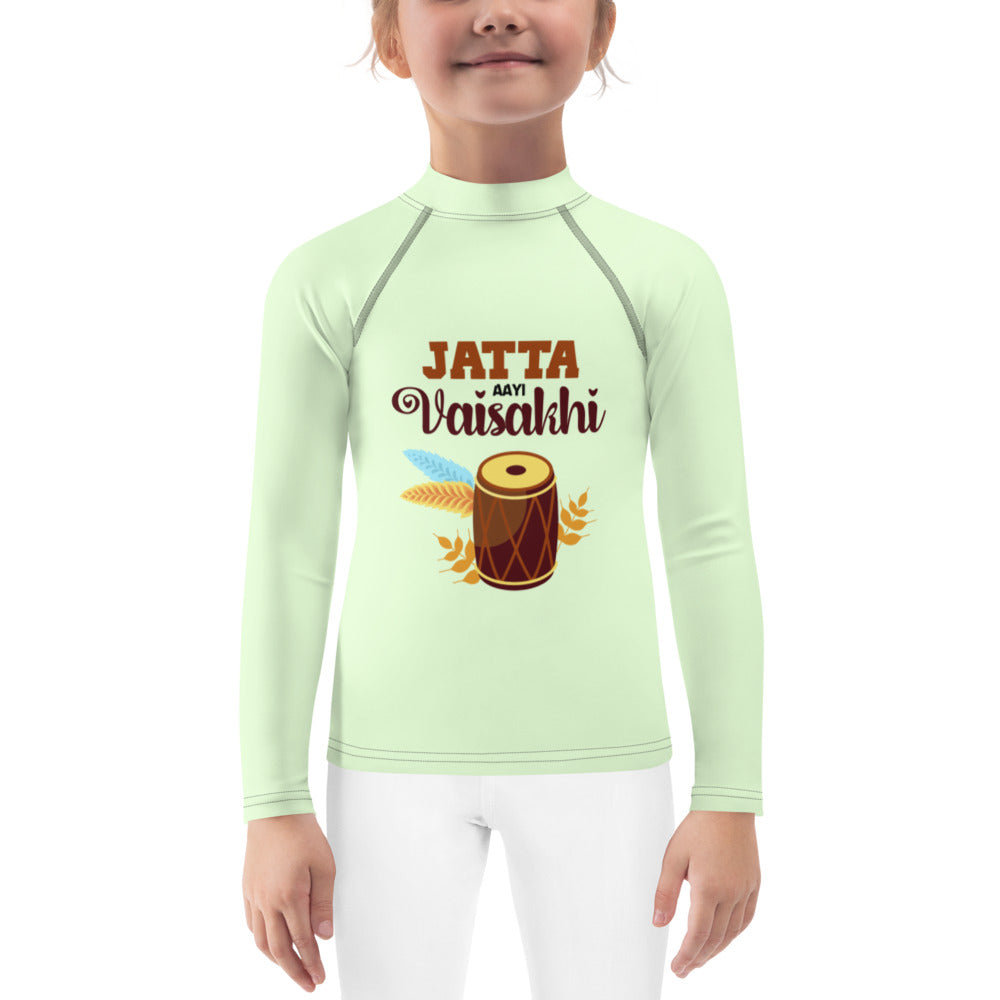 JATTA AAYI VAISAKHI - Kids Rash Guard