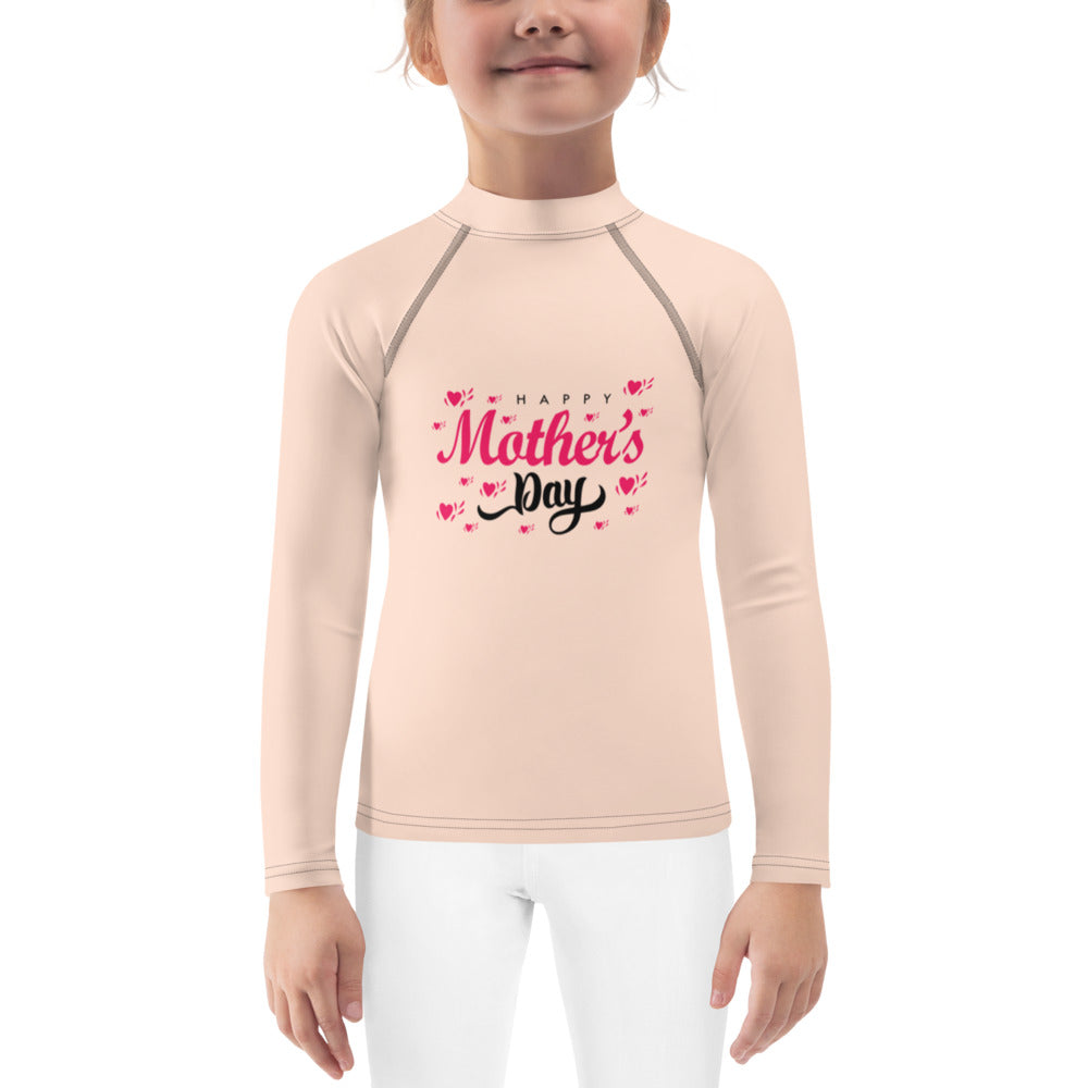 HAPPY MOTHER'S DAY - Kids Rash Guard