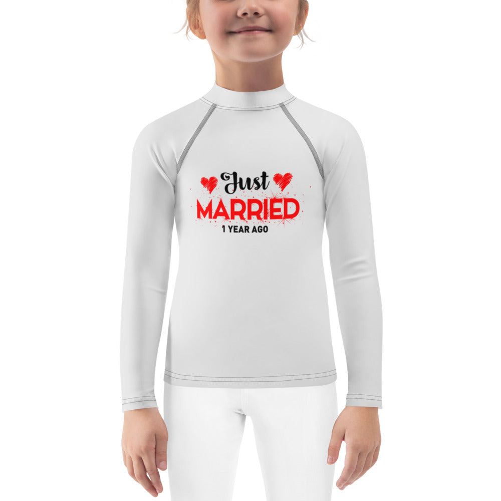 JUST MARRIED - Kids Rash Guard