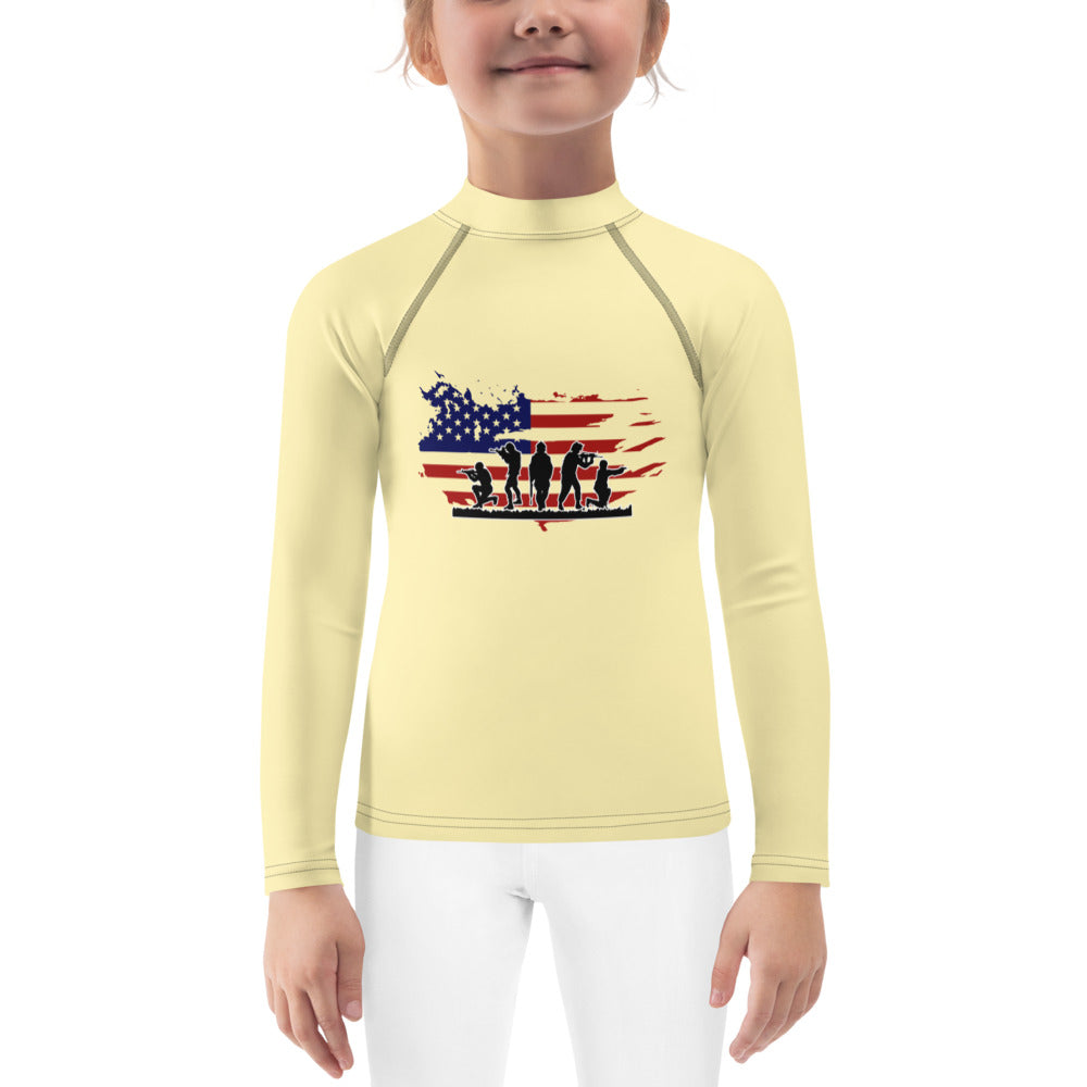 AMERICAN SOLDIERS - Kids Rash Guard