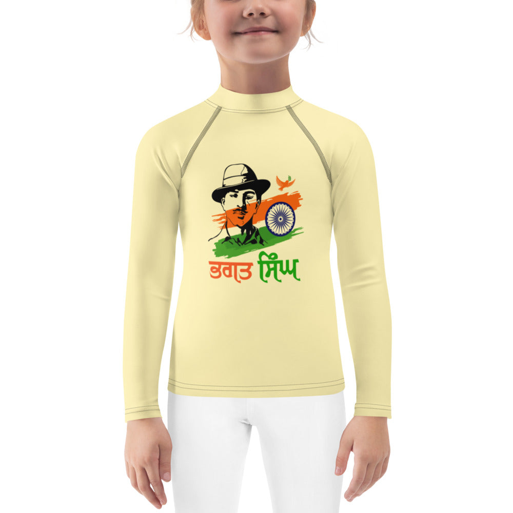 BHAGAT SINGH - Kids Rash Guard