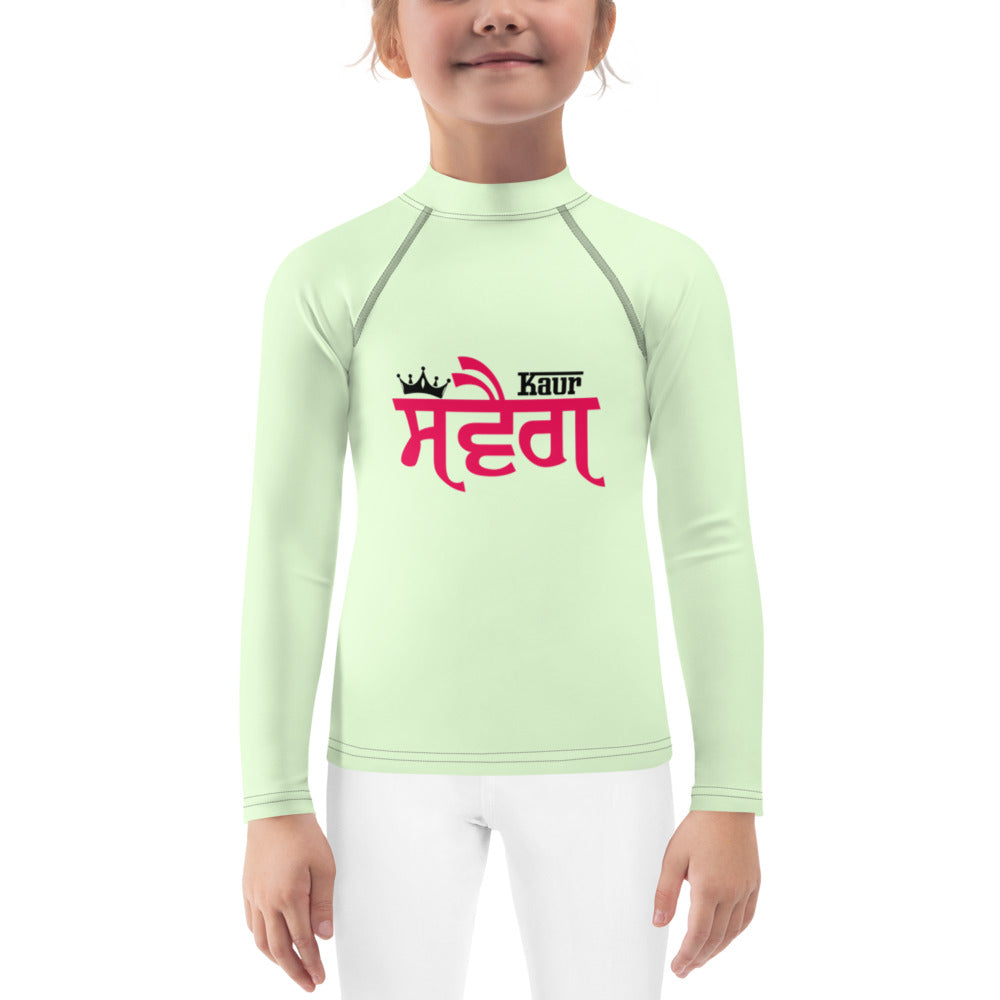 KAUR SWAG - Kids Rash Guard