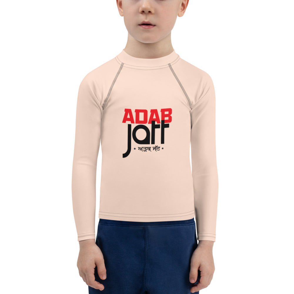 ADAB JATT - Kids Rash Guard