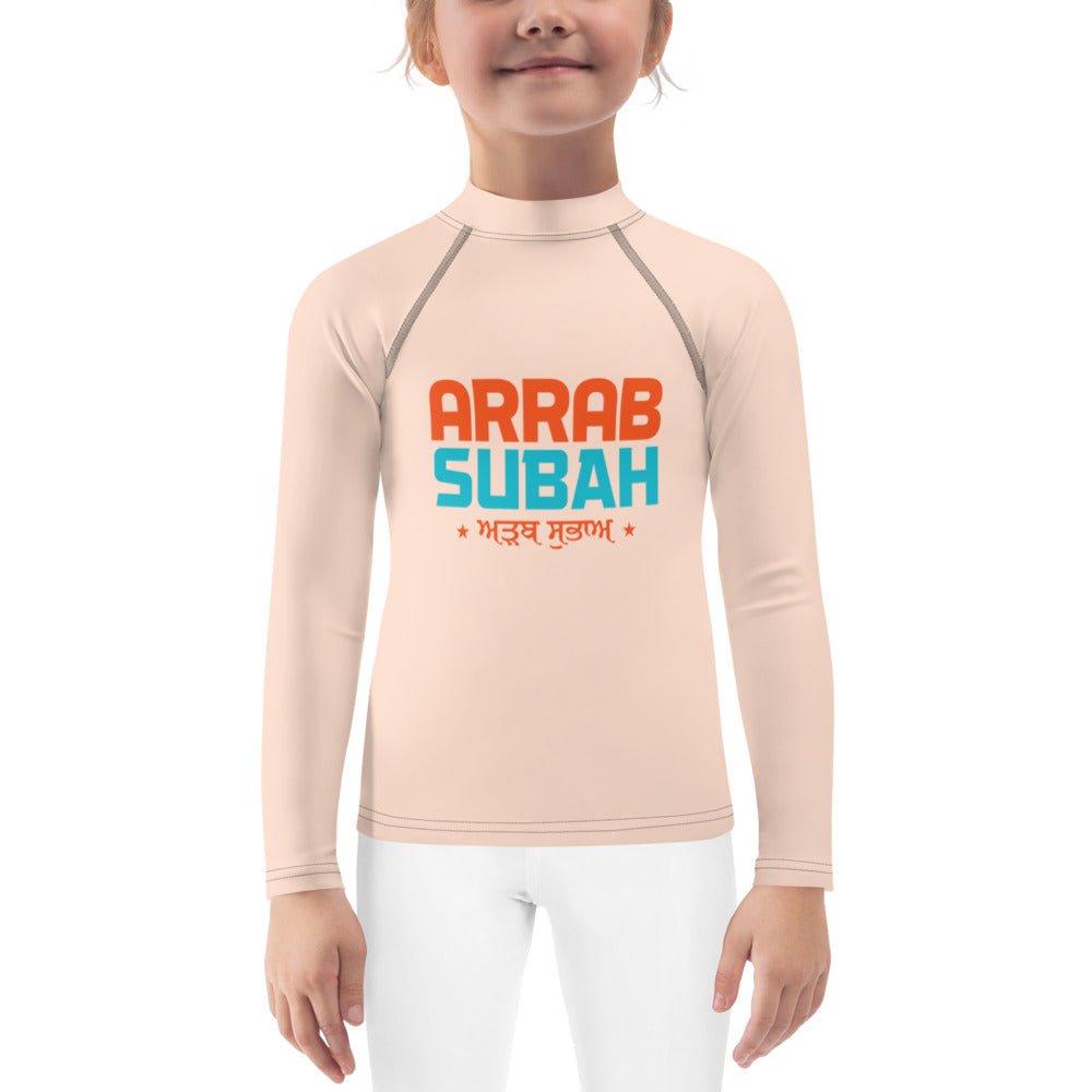 ARRAB SUBAH - Kids Rash Guard