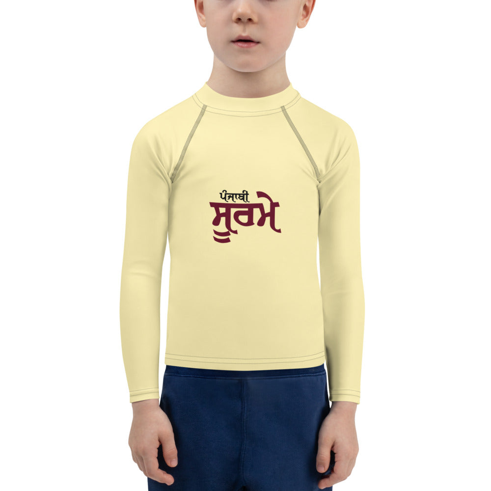 PUNJABI SOORME - Kids Rash Guard