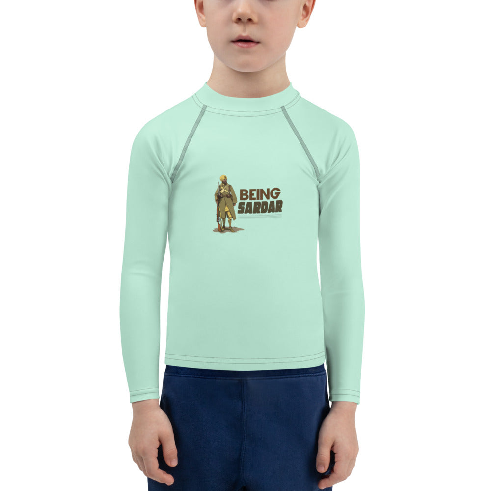 BEING SARDAR - Kids Rash Guard