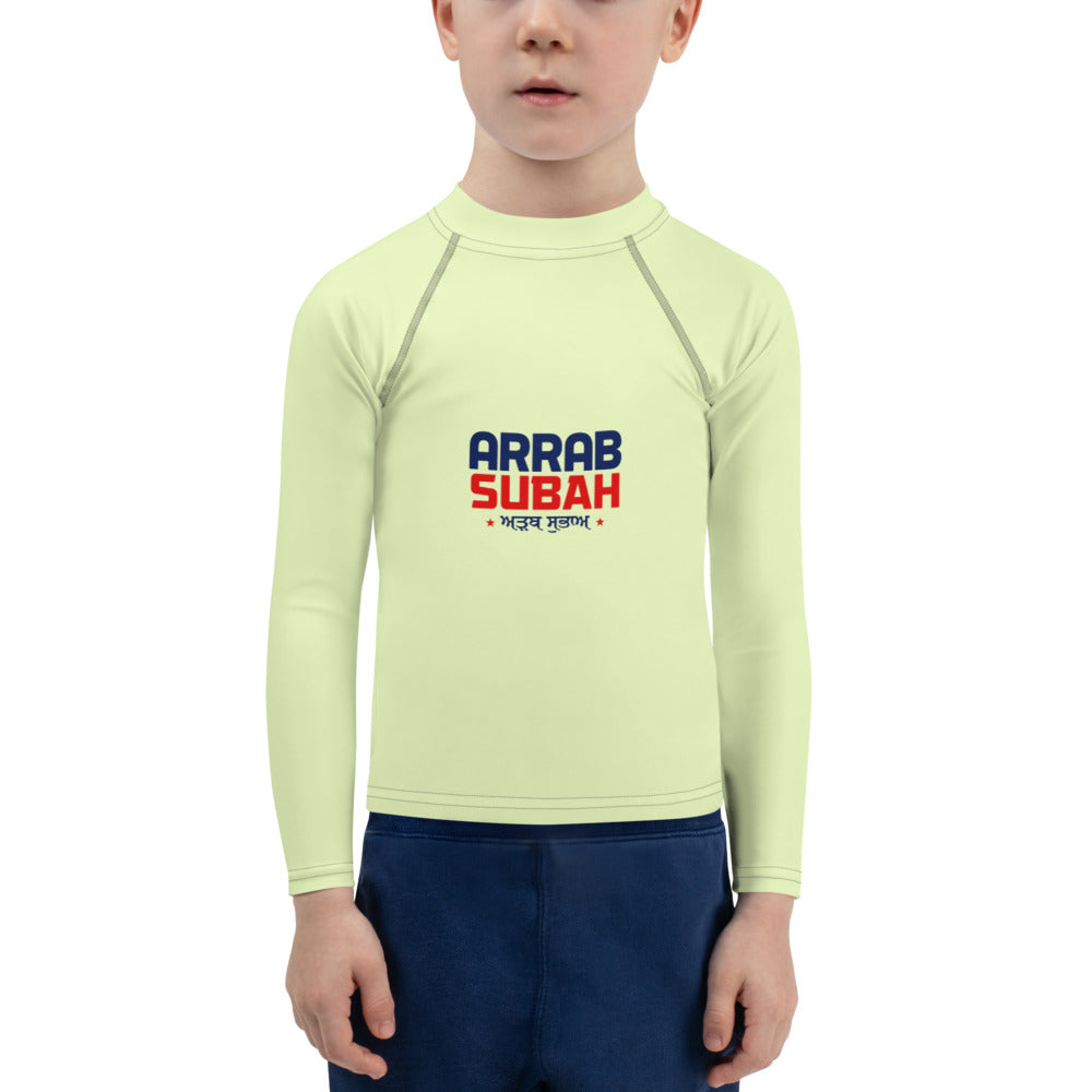 ARRAB SUBAH - Kids Rash Guard