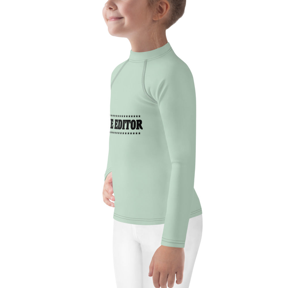 THE EDITOR - Kids Rash Guard