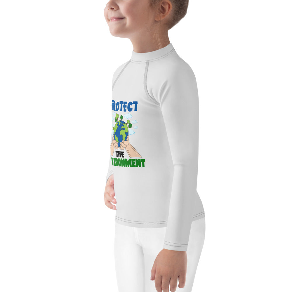 PROTECT THE ENVIRONMENT - Kids Rash Guard