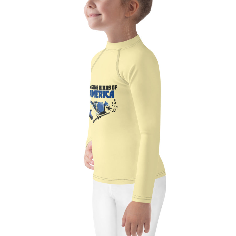 SINGING BIRDS OF AMERICA - Kids Rash Guard