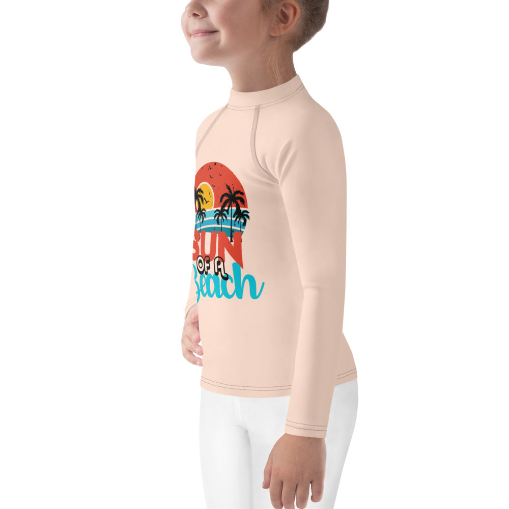 SUN OF A BEACH - Kids Rash Guard