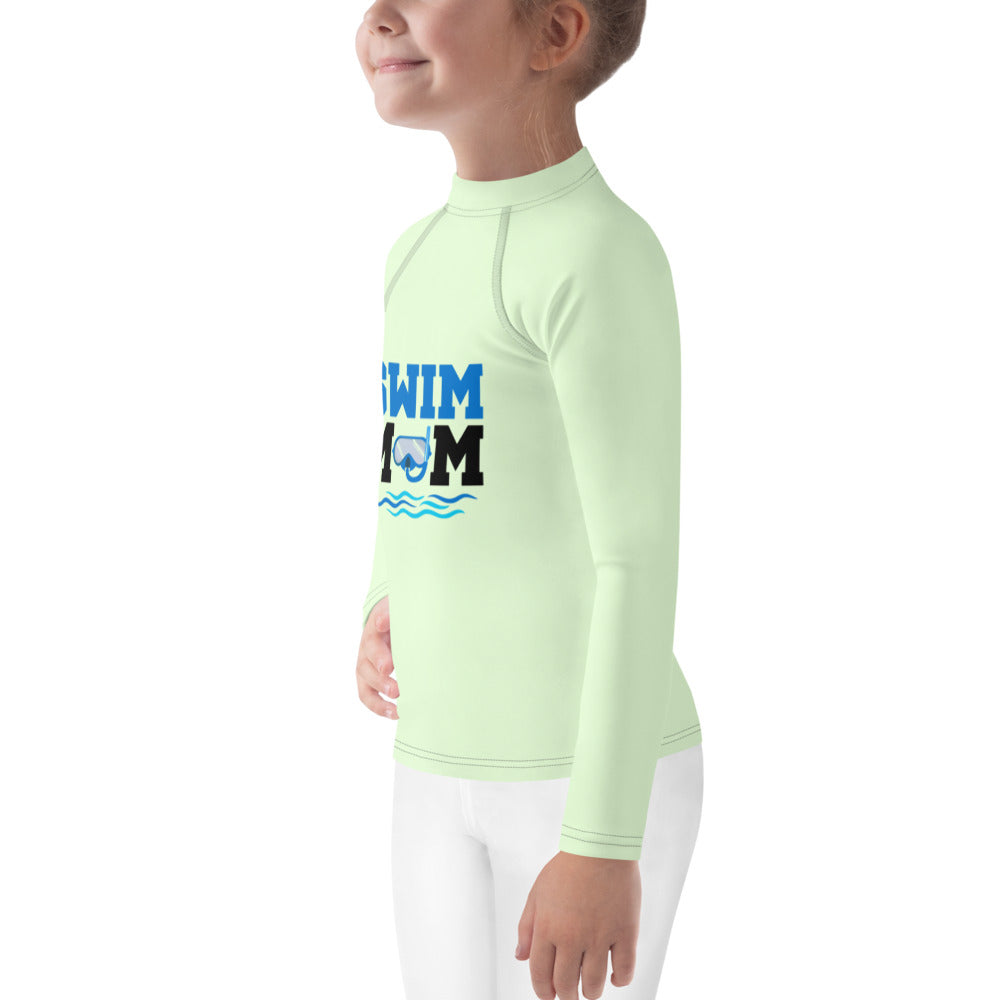 SWIM MOM - Kids Rash Guard