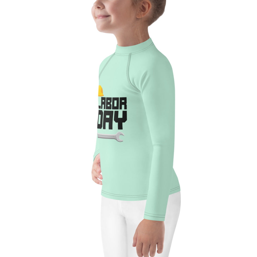 HAPPY LABOR DAY - Kids Rash Guard