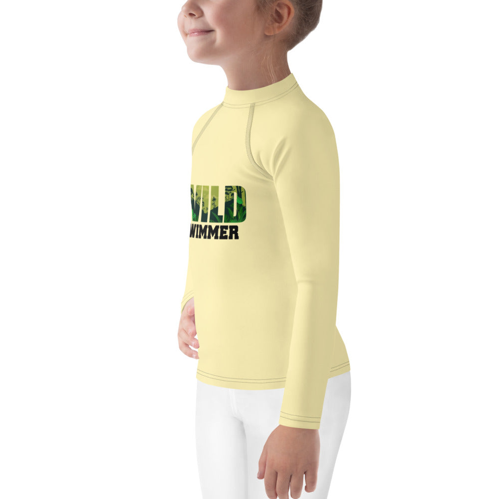 WILD SWIMMER - Kids Rash Guard