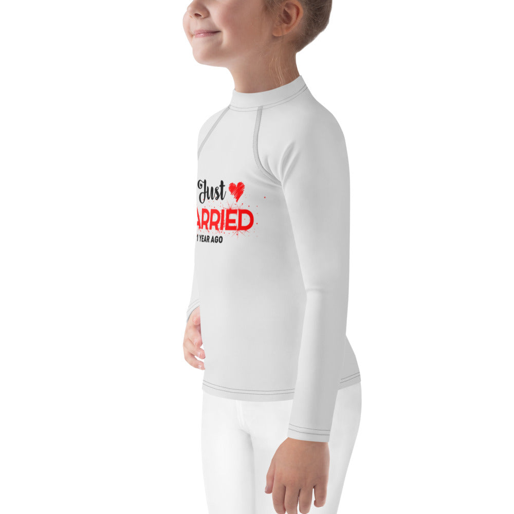 JUST MARRIED - Kids Rash Guard