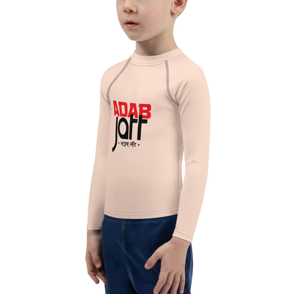 ADAB JATT - Kids Rash Guard