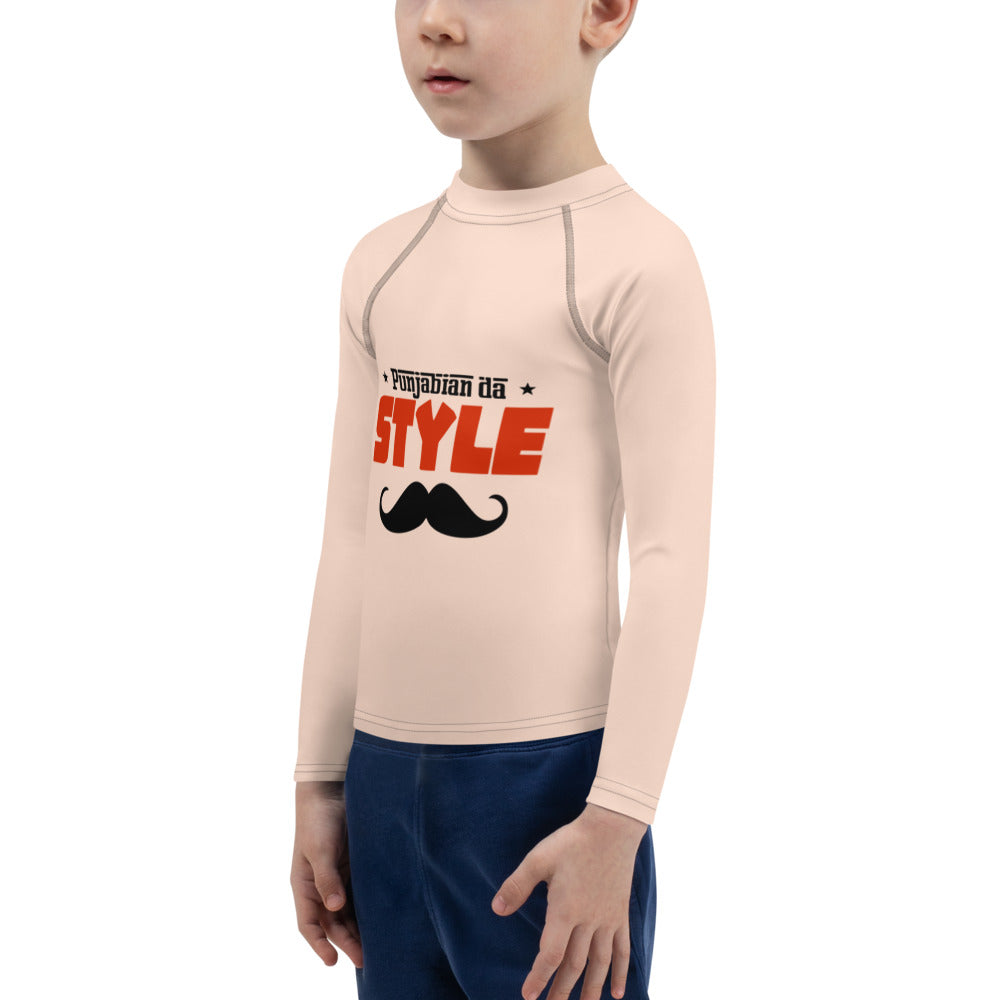 PUNJABIAN DA STYLE - Kids Rash Guard