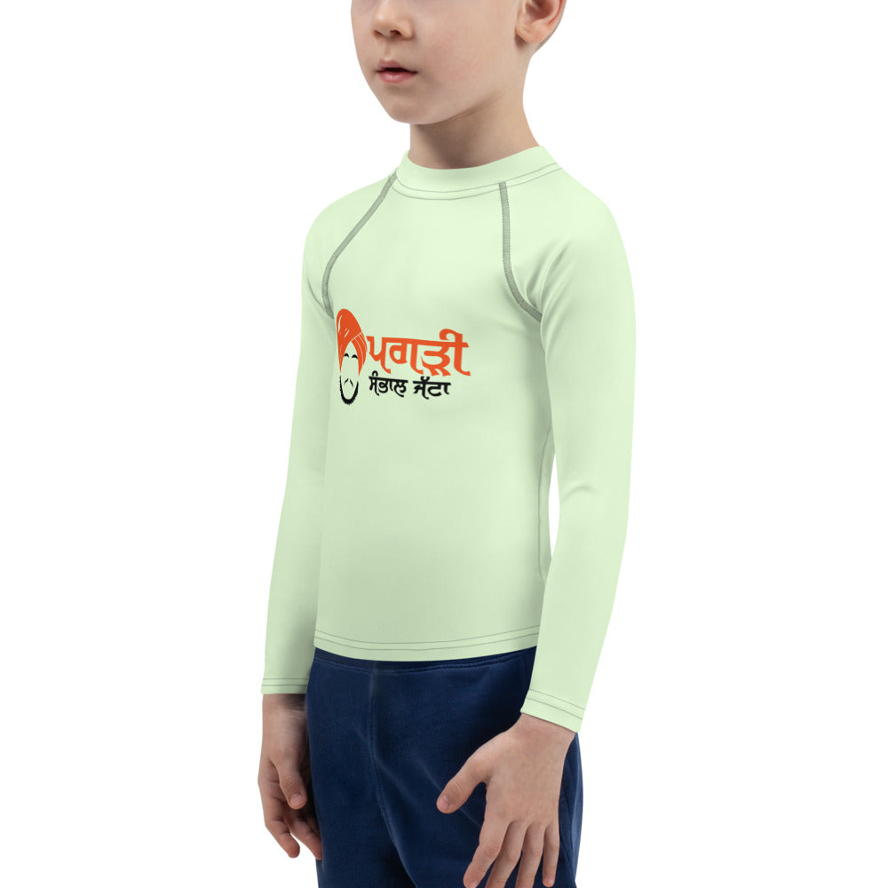 PAGRI SAMBHAL JATTA - Kids Rash Guard