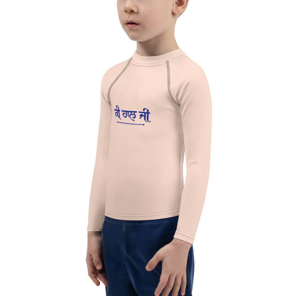 KI HAAL JI - Kids Rash Guard