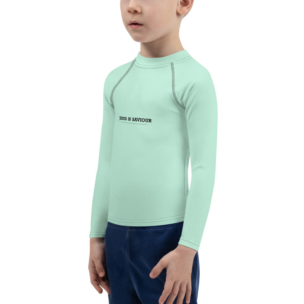 JESUS IS SAVIOUR - Kids Rash Guard