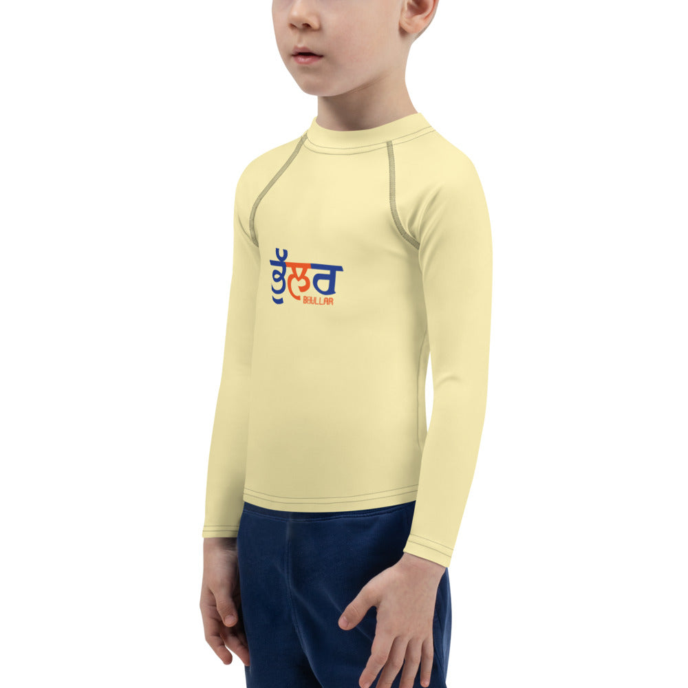 BHULLAR - Kids Rash Guard