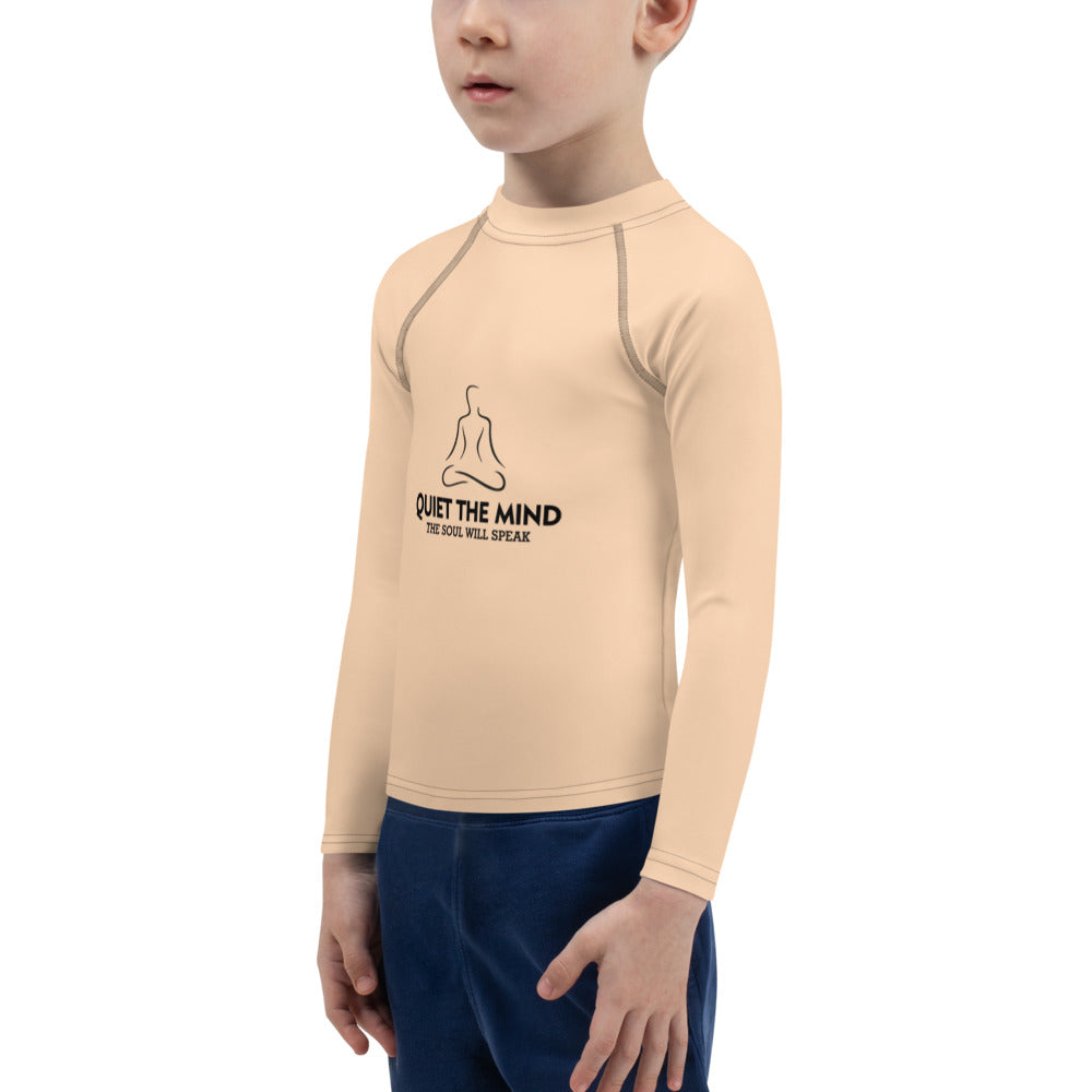 QUIET THE MIND - Kids Rash Guard