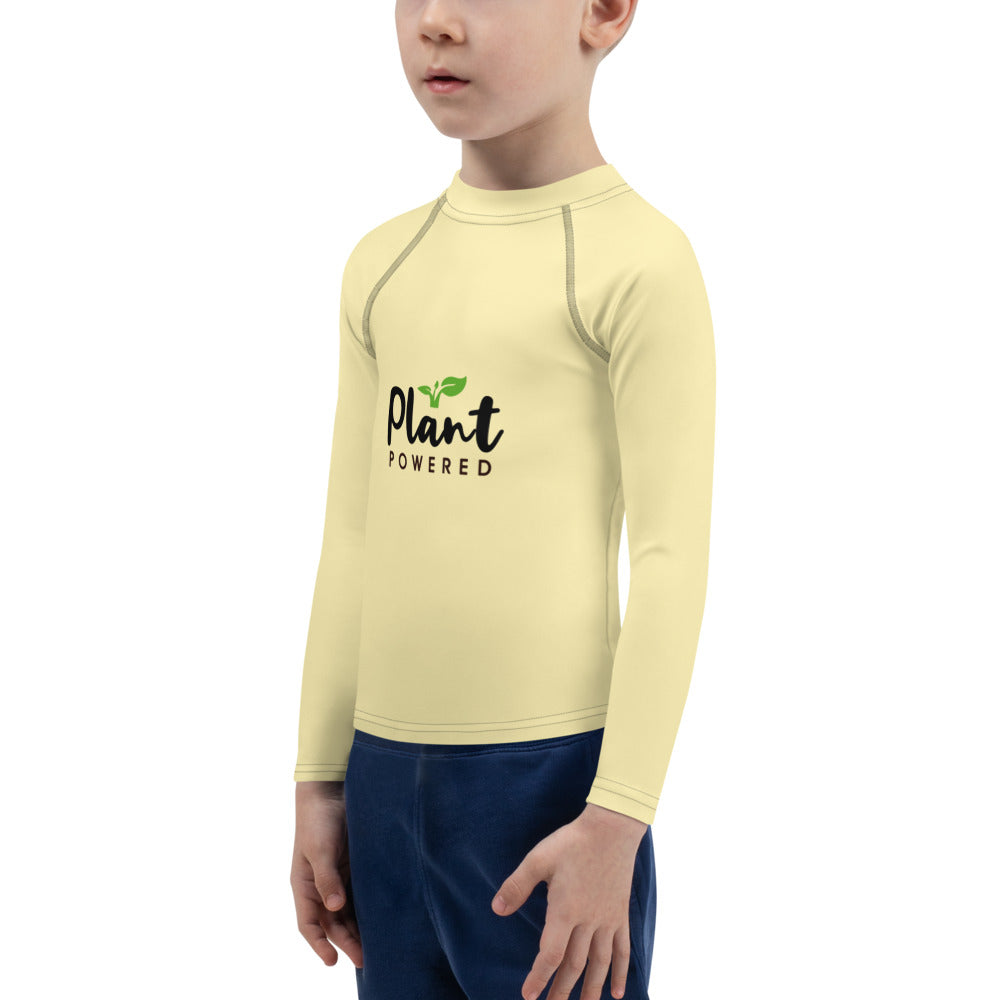 PLANT POWERED - Kids Rash Guard