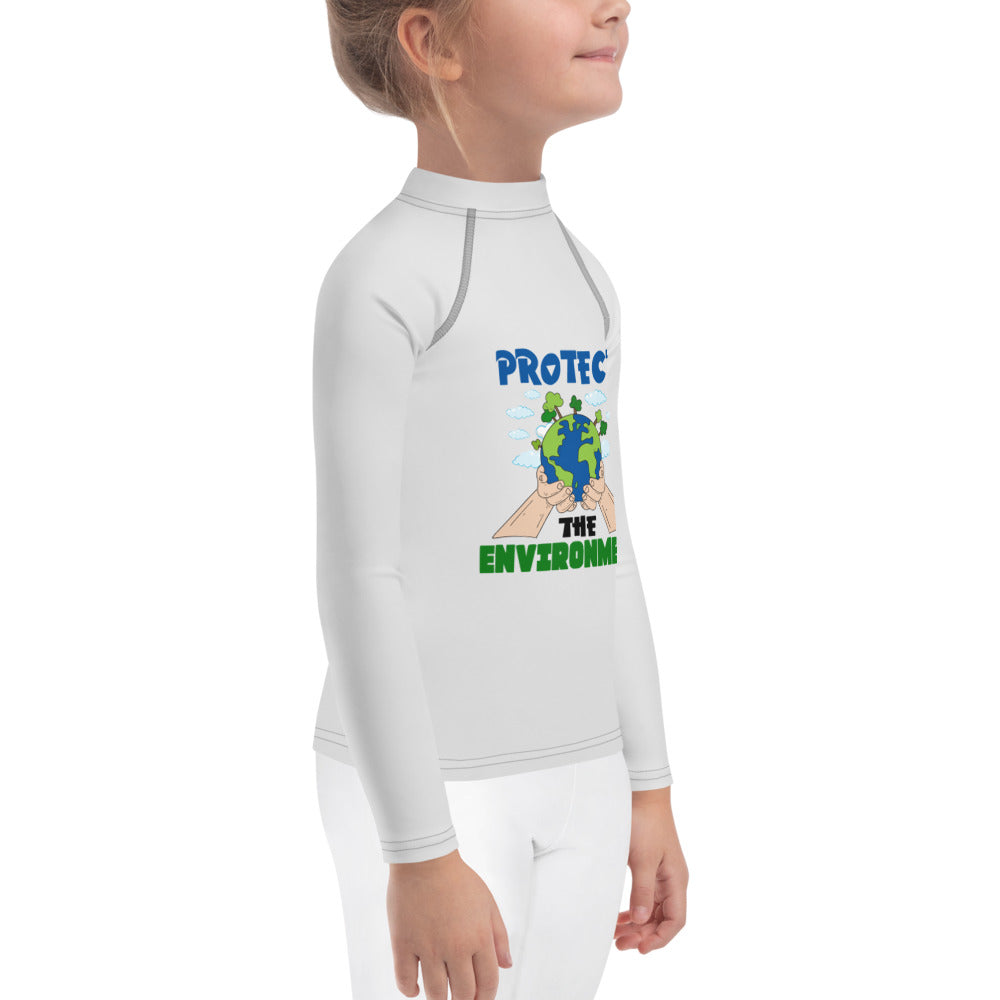 PROTECT THE ENVIRONMENT - Kids Rash Guard