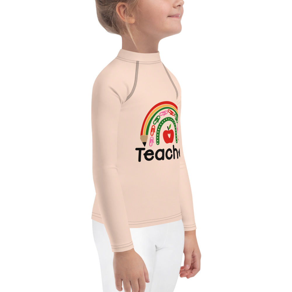 TEACHER - Kids Rash Guard