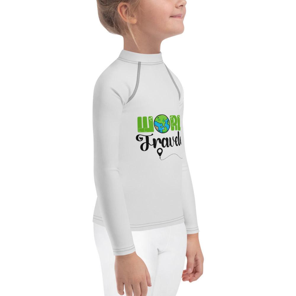 WORLD TRAVELER - Kids Rash Guard