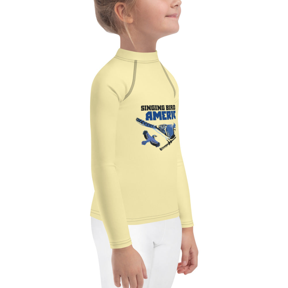 SINGING BIRDS OF AMERICA - Kids Rash Guard