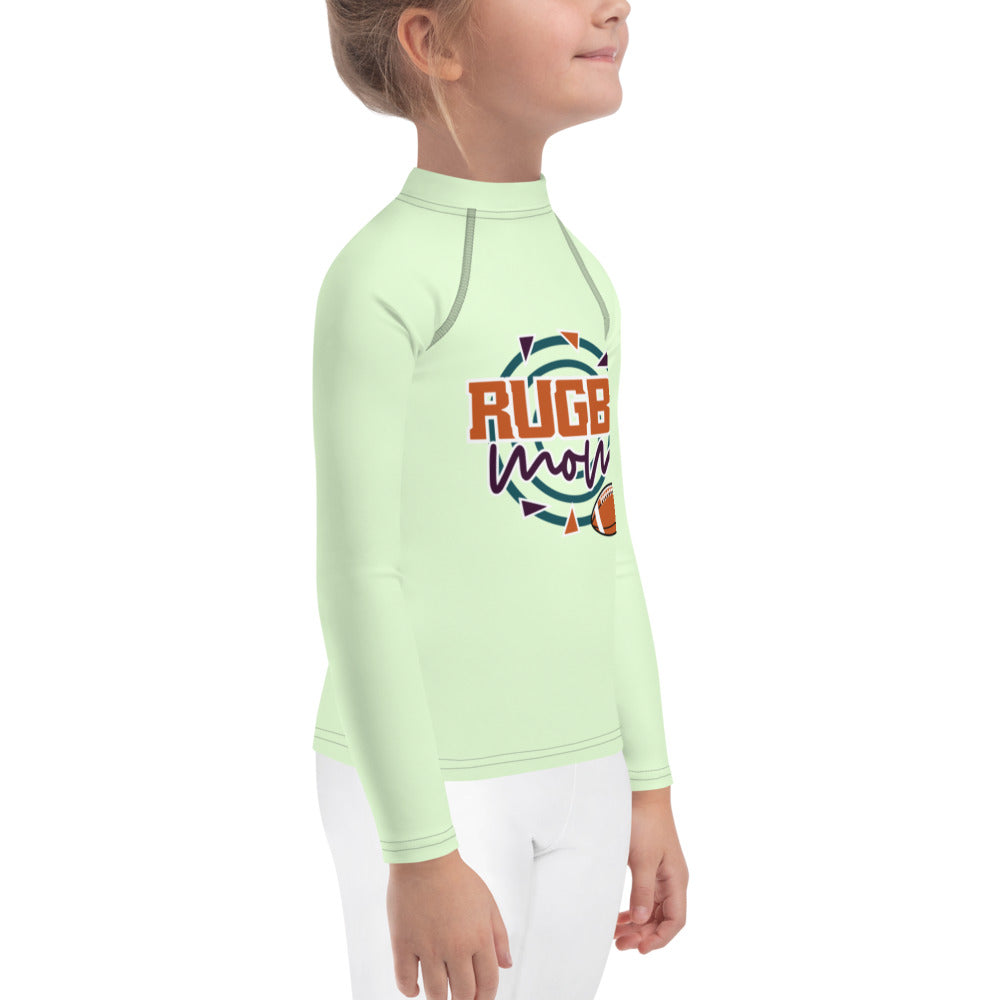 RUGBY MOM - Kids Rash Guard